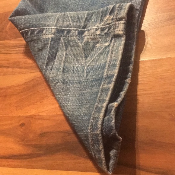 (Capris) Blue Vigoss Size 9/10 Jean Capris - Picture 7 of 7